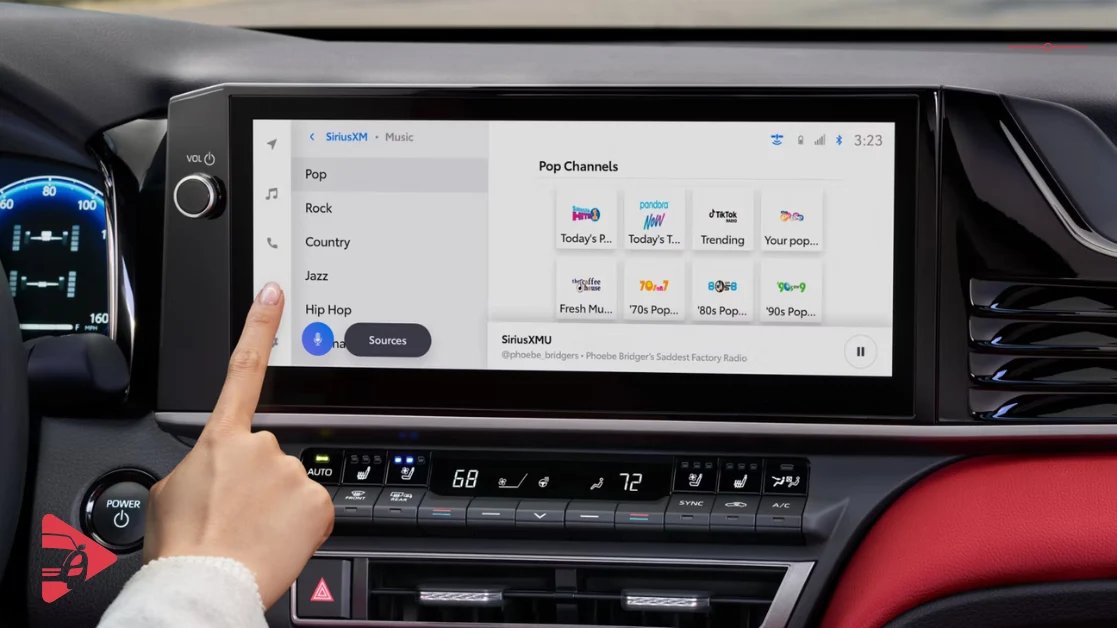 أبعاد كامري الداخلية