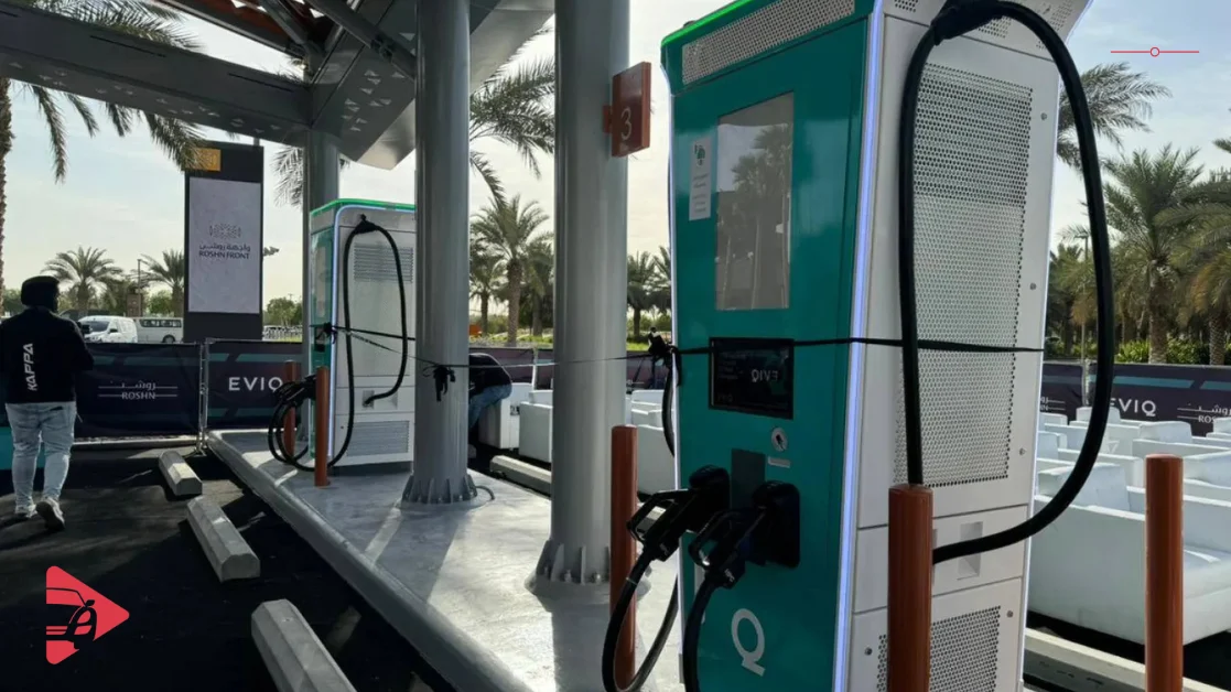 أنواع محطات شحن السيارات الكهربائية بالسعودية