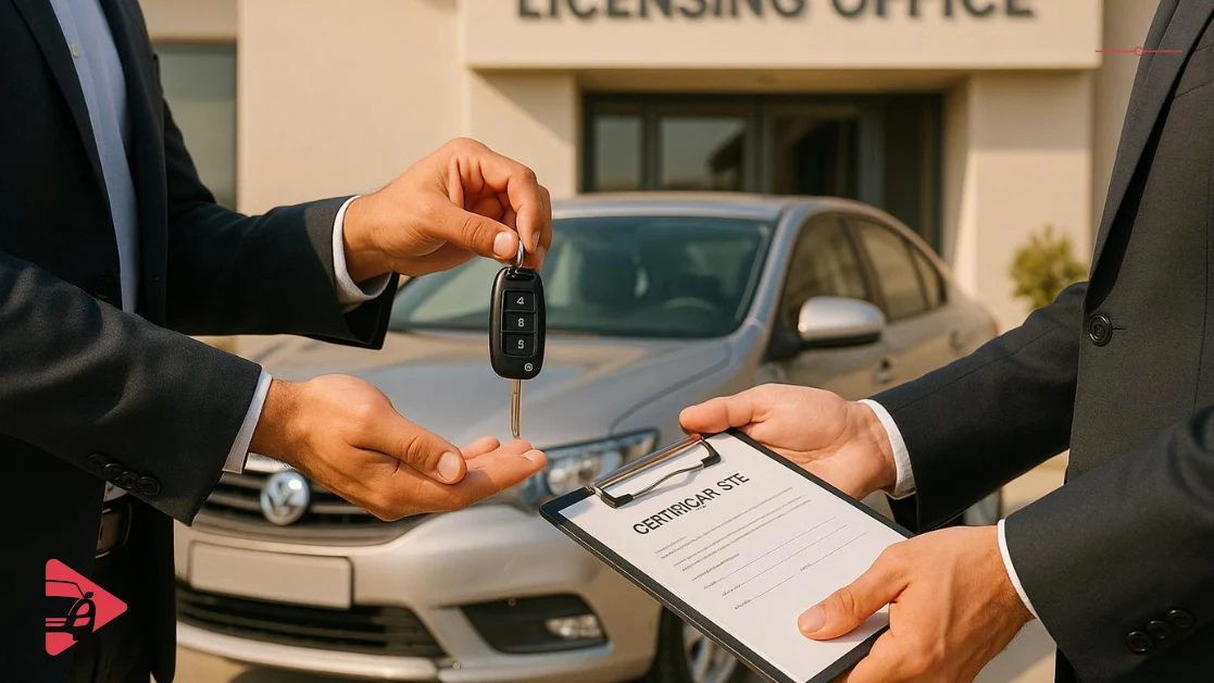 نقل ملكية سيارة من فرد إلى مؤسسة