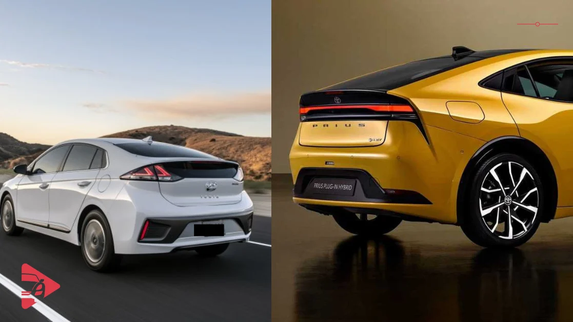 تويوتا بريوس وهيونداي أيونيك الهجينة