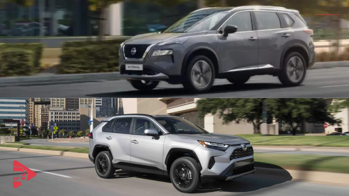 تويوتا راف4 ونيسان إكس-تريل
