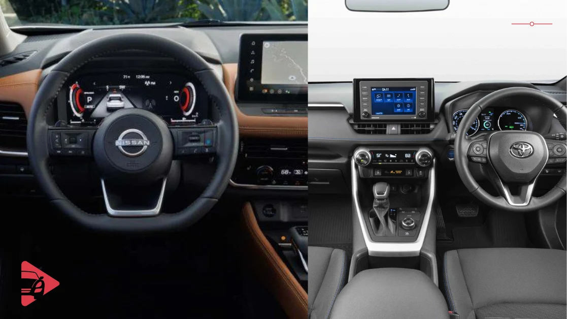 تويوتا راف4 ونيسان إكس-تريل