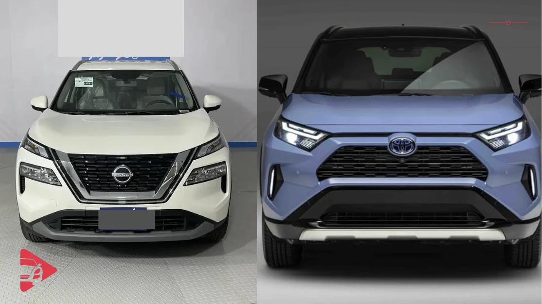 تويوتا راف4 ونيسان إكس-تريل