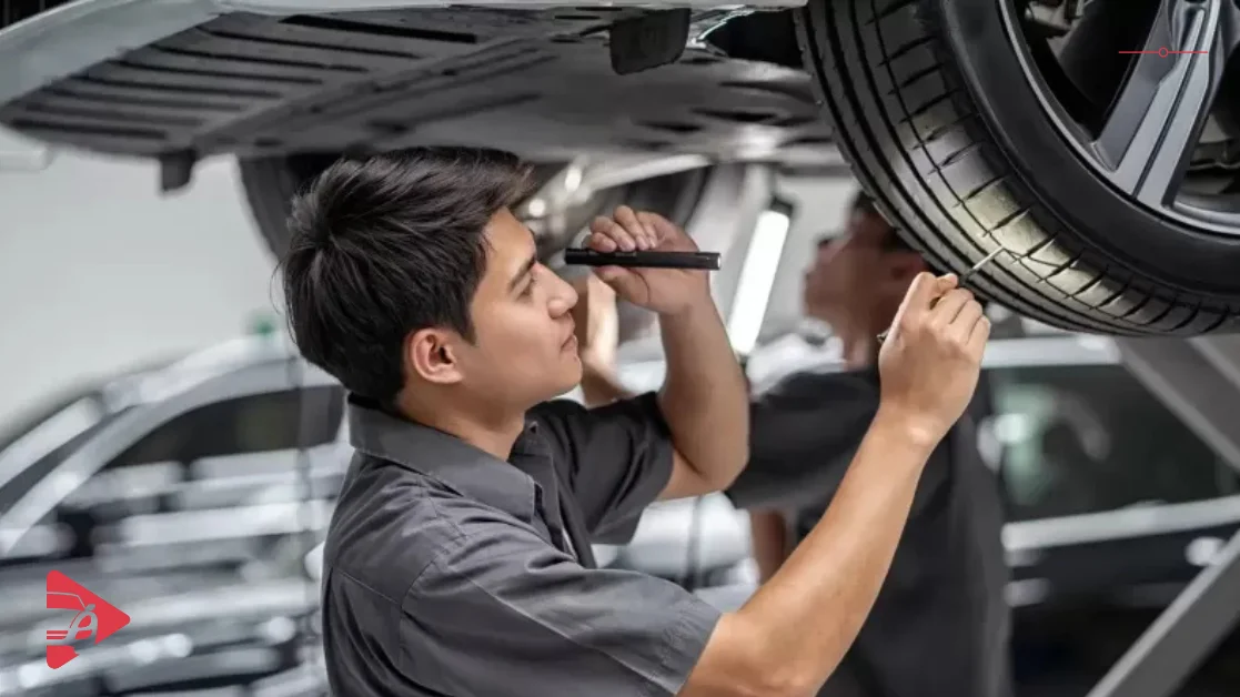 صوت الطقطقة الأمامي عند المطبات