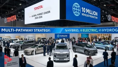 تويوتا تتربع عرش سوق السيارات السعودي والعالمي 2025 - 2026