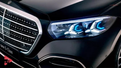 إضاءة مرسيدس اس كلاس