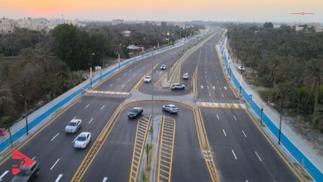 مخالفة عدم الالتزام بحدود المسارات