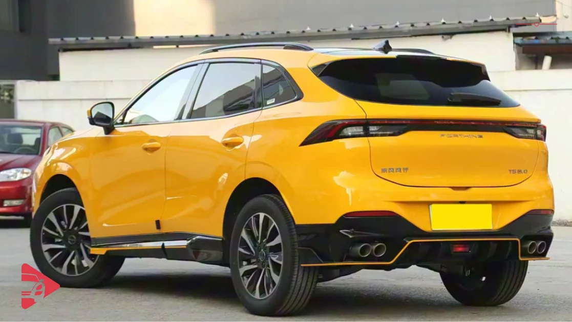 التصميم الخارجي لسيارة فورثنج T5 ايفو 2026