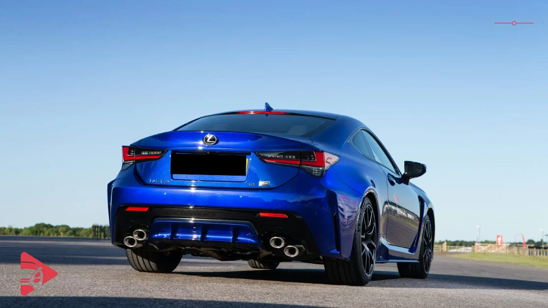 التصميم الخارجي لسيارة لكزس RC-F 2026