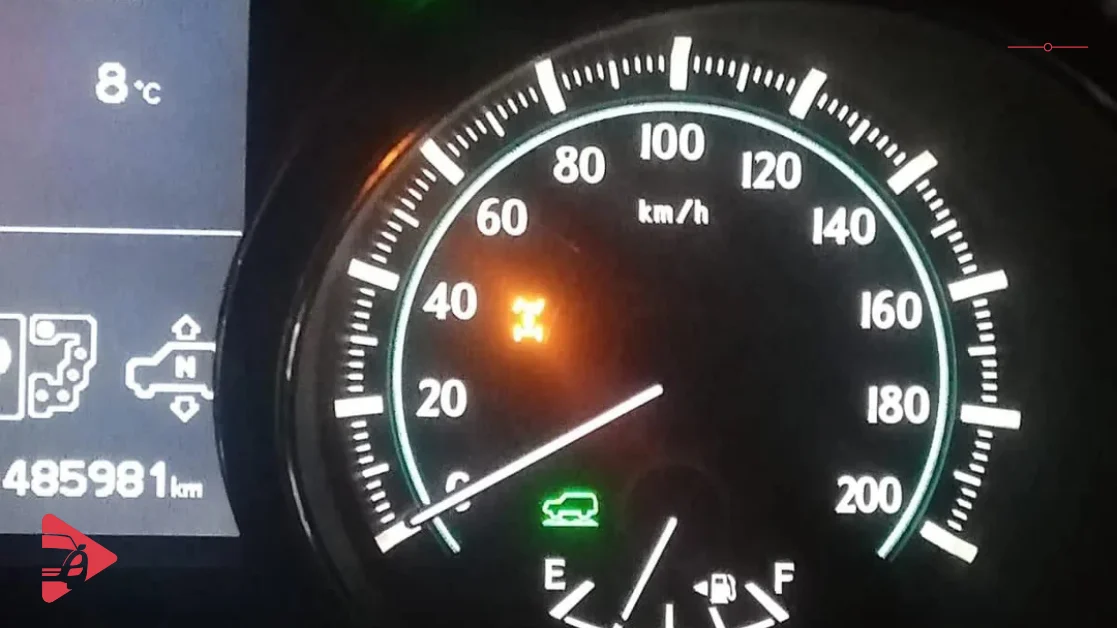 وميض لمبة الدفلوك باستمرار